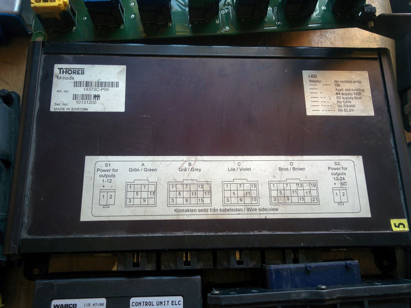 Volvo THOREB NODE/ Scania - Bloc de gestion: photos 2 Volvo THOREB NODE/ Scania - Bloc de gestion: photos 2