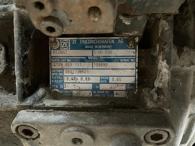 Boîte de vitesse ZF 5HP 590 .5HP602c. 5HP502C . 5HP500 .4HP500 / для Мерседе: photos 13 Boîte de vitesse ZF 5HP 590 .5HP602c. 5HP502C . 5HP500 .4HP500 / для Мерседе: photos 13