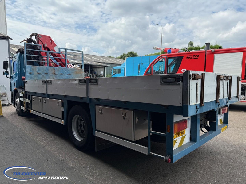 DAF CF 75.310 Manuel, Steel springs, HMF 1560 K3 - Camion plateau, Camion grue: photos 4 DAF CF 75.310 Manuel, Steel springs, HMF 1560 K3 - Camion plateau, Camion grue: photos 4