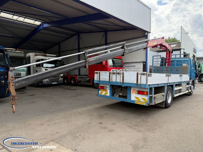 DAF CF 75.310 Manuel, Steel springs, HMF 1560 K3 - Camion plateau, Camion grue: photos 2 DAF CF 75.310 Manuel, Steel springs, HMF 1560 K3 - Camion plateau, Camion grue: photos 2