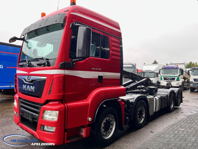 MAN TGS 35.500 8x2, Euro 6, Blower compressor - Camion ampliroll: photos 3 MAN TGS 35.500 8x2, Euro 6, Blower compressor - Camion ampliroll: photos 3