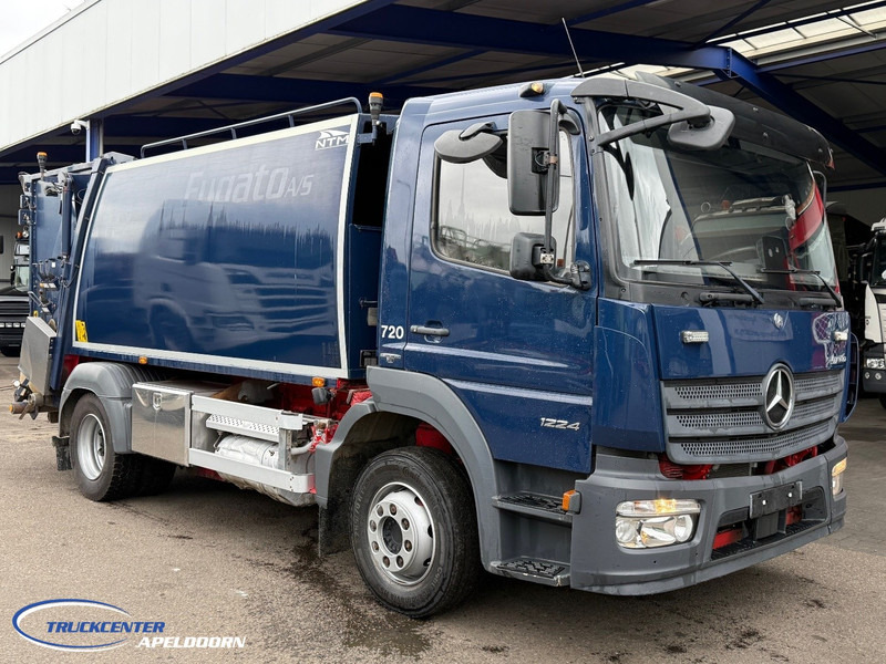 Mercedes-Benz Atego 1224 Euro 6, NTM K-std 1 compartment, Airco - Benne à ordures ménagères: photos 1 Mercedes-Benz Atego 1224 Euro 6, NTM K-std 1 compartment, Airco - Benne à ordures ménagères: photos 1