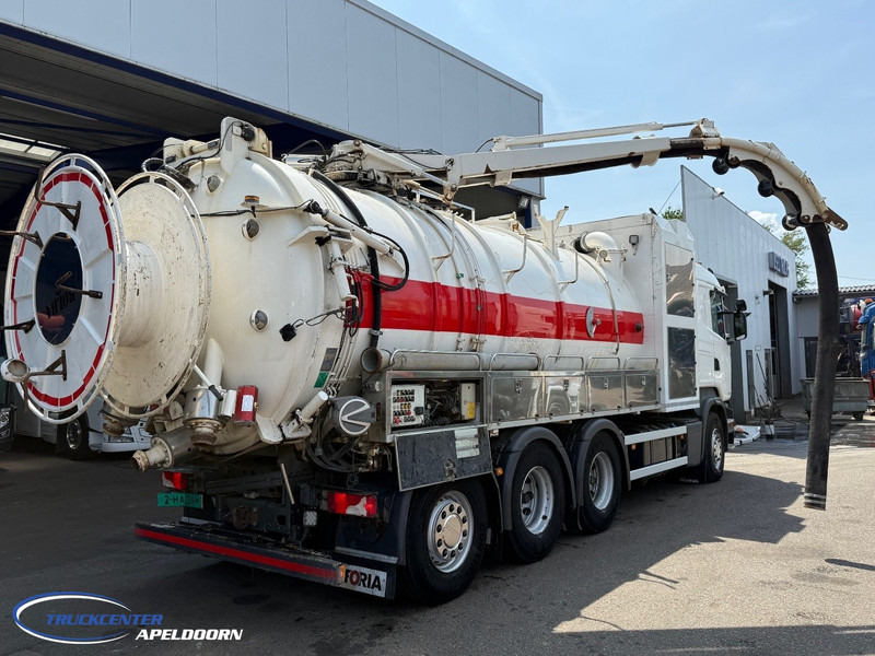 Scania R490 Euro 6, Rolba Inox / Edelstahl, 8x4 - Camion hydrocureur: photos 2 Scania R490 Euro 6, Rolba Inox / Edelstahl, 8x4 - Camion hydrocureur: photos 2