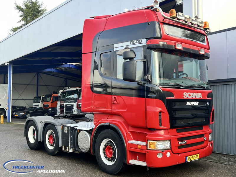Scania R 500 Manuel, Hydrauliek, 6x2, Topline - Tracteur routier: photos 1 Scania R 500 Manuel, Hydrauliek, 6x2, Topline - Tracteur routier: photos 1