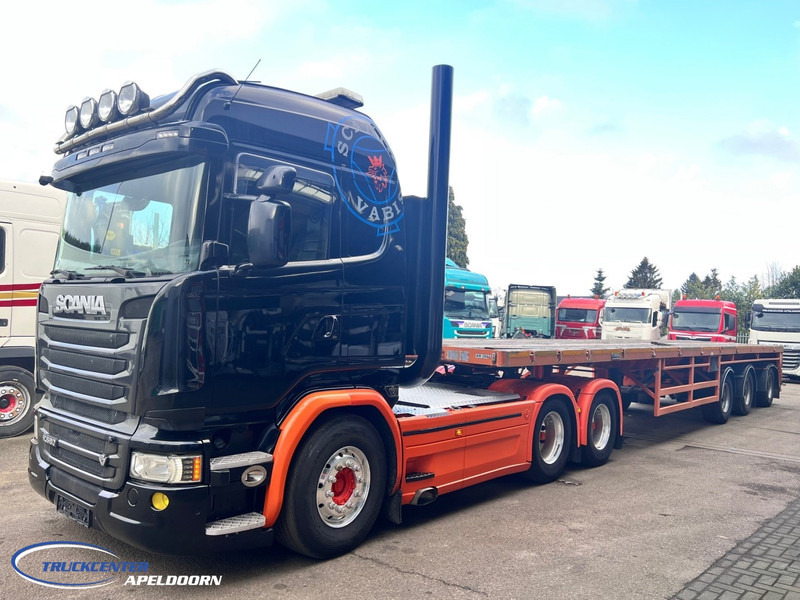 Tracteur routier Scania R580 V8 + Demarko Trailer, 6x4, Euro 6, Retarder, Highline, Showtruck: photos 6