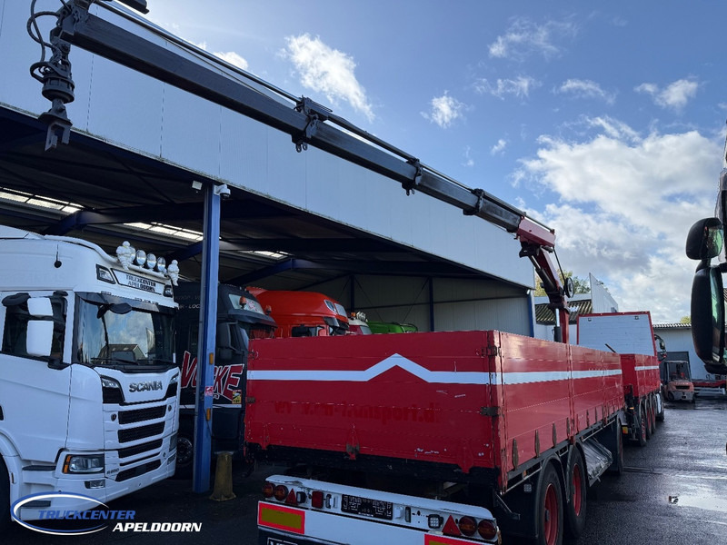 Volvo FH 500 8x4, HMF 2120 K4 + Rotator, + Krone trailer - Camion plateau, Camion grue: photos 2 Volvo FH 500 8x4, HMF 2120 K4 + Rotator, + Krone trailer - Camion plateau, Camion grue: photos 2