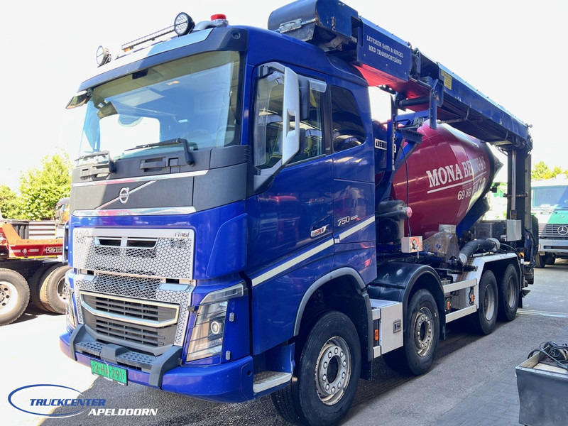Volvo FH 750 Liebherr 9m3, Conveyer 12+4+1 (Quick coupler!) - Camion malaxeur: photos 3 Volvo FH 750 Liebherr 9m3, Conveyer 12+4+1 (Quick coupler!) - Camion malaxeur: photos 3
