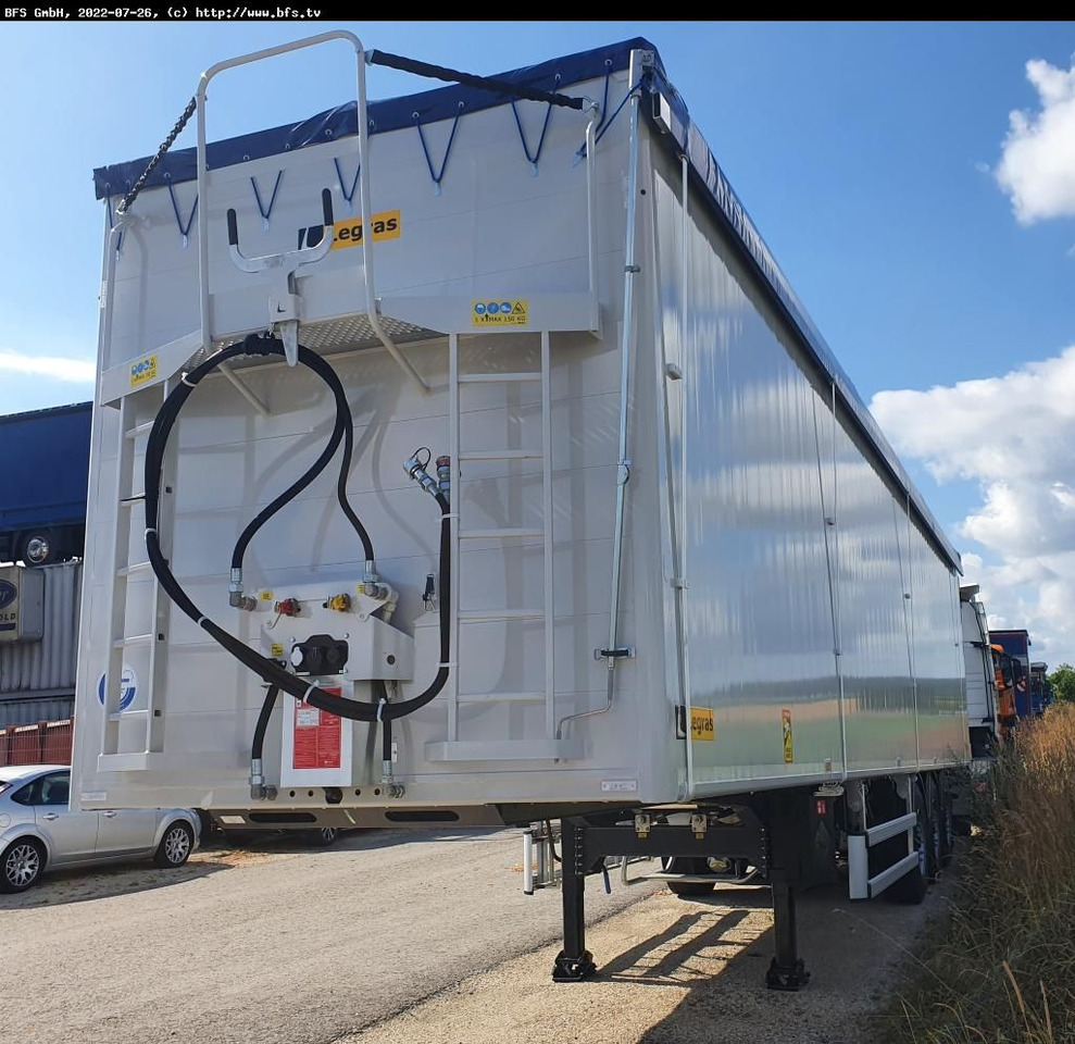 Legras Schubboden FMA LEICHT 91,4 m³, 7mm, 2/2, Seitens - Semi-remorque à fond mouvant: photos 4 Legras Schubboden FMA LEICHT 91,4 m³, 7mm, 2/2, Seitens - Semi-remorque à fond mouvant: photos 4