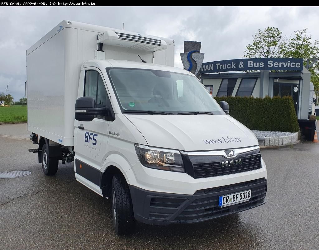 MAN TGE 3.140 4x2 F SB Kühlkoffer, FD mit LBW, Therm - Véhicule utilitaire frigorifique: photos 1 MAN TGE 3.140 4x2 F SB Kühlkoffer, FD mit LBW, Therm - Véhicule utilitaire frigorifique: photos 1