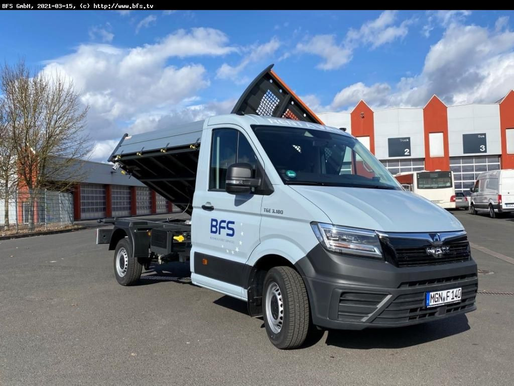 MAN TGE 3.180 4x2 F SB Dreiseitenkipper - Véhicule utilitaire benne: photos 2 MAN TGE 3.180 4x2 F SB Dreiseitenkipper - Véhicule utilitaire benne: photos 2