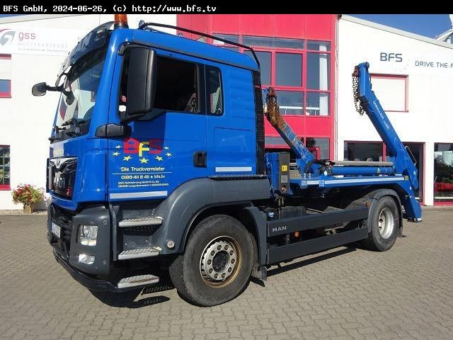 MAN TGS 18.460 4x2 BL AK 12 MT I.S.A.R. Folgesteueru - Camion benne: photos 3 MAN TGS 18.460 4x2 BL AK 12 MT I.S.A.R. Folgesteueru - Camion benne: photos 3