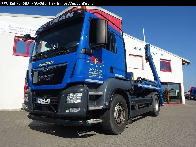 MAN TGS 18.460 4x2 BL AK 12 MT I.S.A.R. Folgesteueru - Camion benne: photos 1 MAN TGS 18.460 4x2 BL AK 12 MT I.S.A.R. Folgesteueru - Camion benne: photos 1
