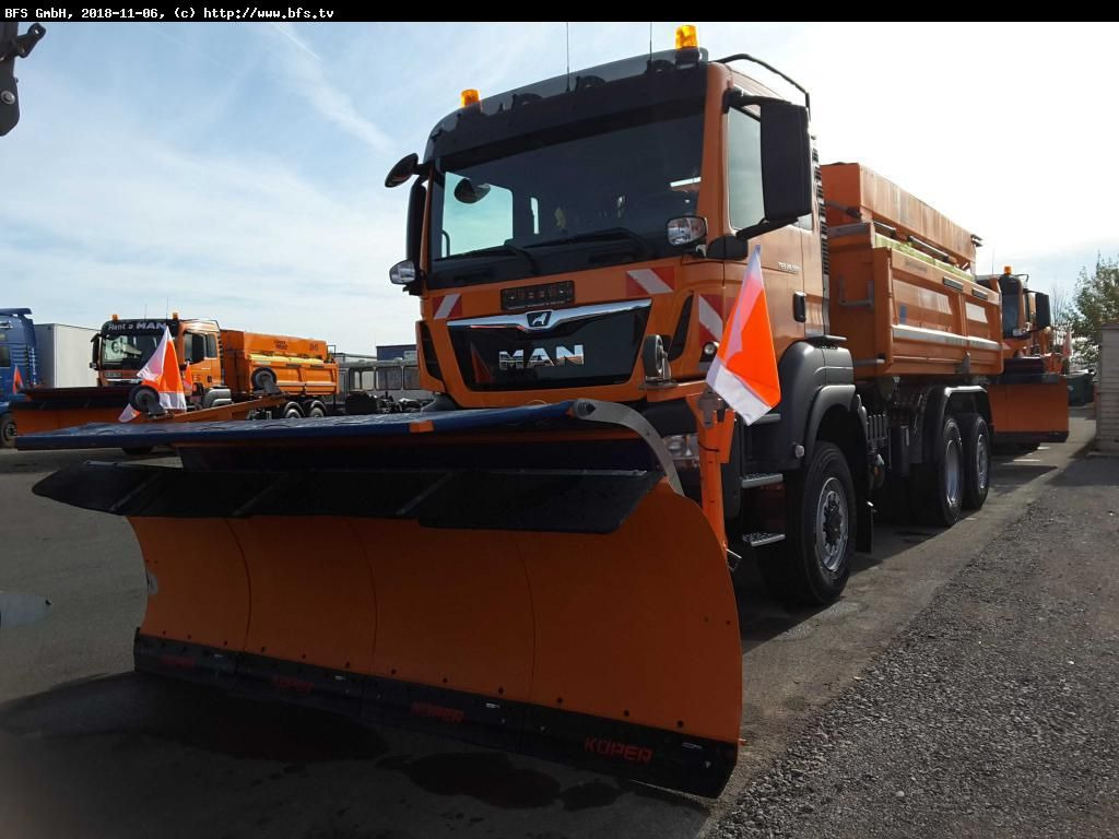 MAN TGS 28.500 6x4-4 BL 3-Seiten-Kipper, Bordmatik l - Camion benne: photos 1 MAN TGS 28.500 6x4-4 BL 3-Seiten-Kipper, Bordmatik l - Camion benne: photos 1