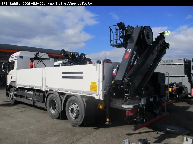 MAN TGS (TG3) 26.510 6x2-4 BL HIAB 232ES-5 X-HIPRO - Camion plateau: photos 2 MAN TGS (TG3) 26.510 6x2-4 BL HIAB 232ES-5 X-HIPRO - Camion plateau: photos 2