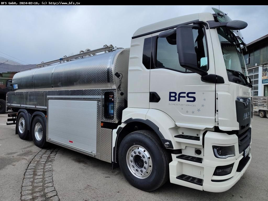 MAN TGS (TG3) 26.510 6x2-4 LL CH Schwarte Jansky, Ty - Camion citerne: photos 1 MAN TGS (TG3) 26.510 6x2-4 LL CH Schwarte Jansky, Ty - Camion citerne: photos 1