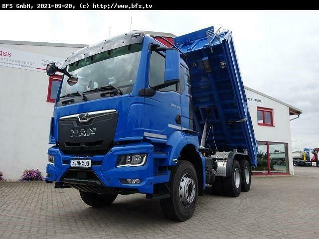 MAN TGS (TG3) 33.470 6x4 BB 3-Achsen, 3-Seiten Meill - Camion benne: photos 1 MAN TGS (TG3) 33.470 6x4 BB 3-Achsen, 3-Seiten Meill - Camion benne: photos 1