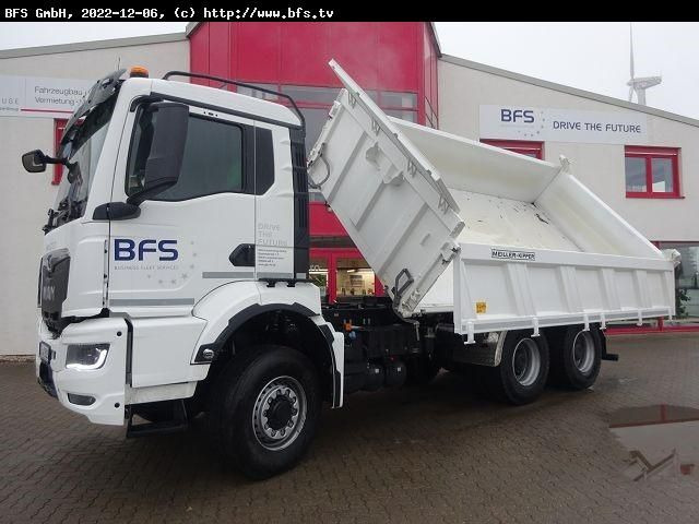 MAN TGS (TG3) 33.470 6x6 H BL 6x6H - Camion benne: photos 2 MAN TGS (TG3) 33.470 6x6 H BL 6x6H - Camion benne: photos 2