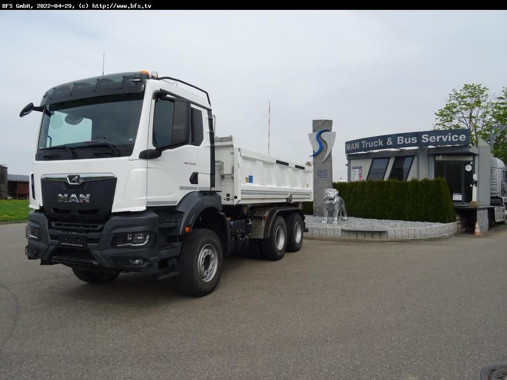 MAN TGS (TG3) 33.510 6x4 BL CH Bordmatik, 3-Seitenki - Camion benne: photos 1 MAN TGS (TG3) 33.510 6x4 BL CH Bordmatik, 3-Seitenki - Camion benne: photos 1