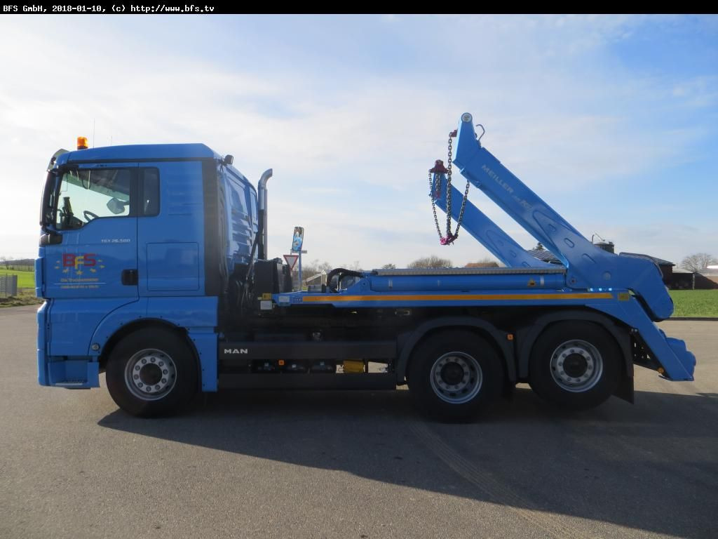 MAN TGX 26.500 6x2-2 LL XL Fhs. Meiller AK 16 - Camion benne: photos 3 MAN TGX 26.500 6x2-2 LL XL Fhs. Meiller AK 16 - Camion benne: photos 3