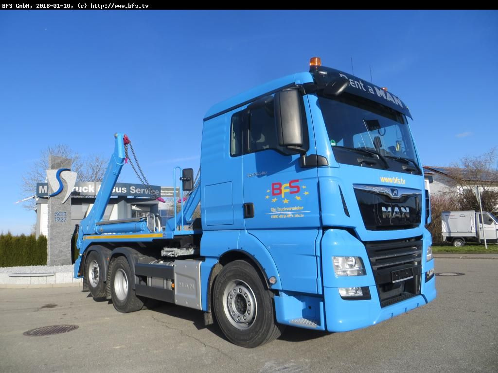 MAN TGX 26.500 6x2-2 LL XL Fhs. Meiller AK 16 - Camion benne: photos 2 MAN TGX 26.500 6x2-2 LL XL Fhs. Meiller AK 16 - Camion benne: photos 2