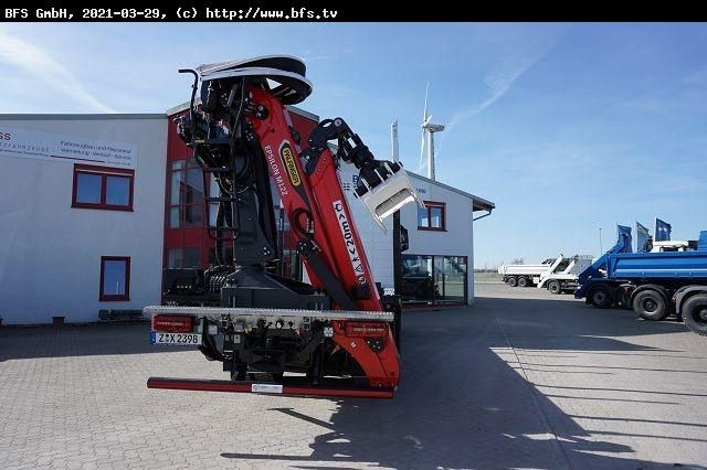 MAN TGX (TG3) 26.510 6x4 BL TG3, Plateau Aufbau - Camion grumier: photos 2 MAN TGX (TG3) 26.510 6x4 BL TG3, Plateau Aufbau - Camion grumier: photos 2