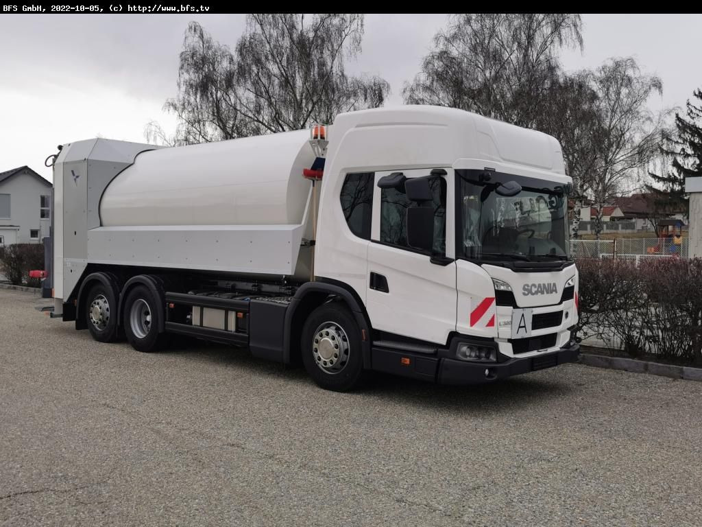 Scania L320 B6x2*4NB HS HL ROTOlympus Typ 205/20,0 Nake - Benne à ordures ménagères: photos 1 Scania L320 B6x2*4NB HS HL ROTOlympus Typ 205/20,0 Nake - Benne à ordures ménagères: photos 1