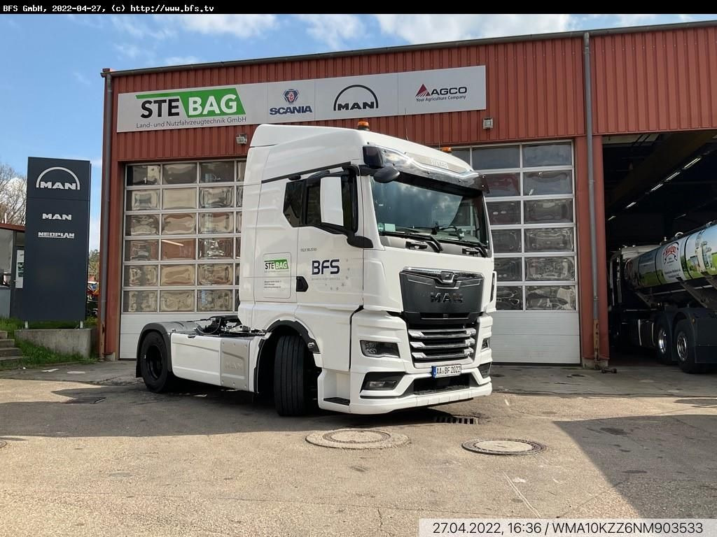 MAN TGX (TG3) 18.510 4x2 LL SA 2 Kreis Kipphydraulik - Tracteur routier: photos 1 MAN TGX (TG3) 18.510 4x2 LL SA 2 Kreis Kipphydraulik - Tracteur routier: photos 1