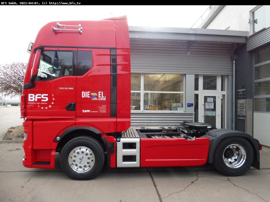 MAN TGX (TG3) 18.580 4x2 BL SA Kipphydraulik GX - Tracteur routier: photos 4 MAN TGX (TG3) 18.580 4x2 BL SA Kipphydraulik GX - Tracteur routier: photos 4