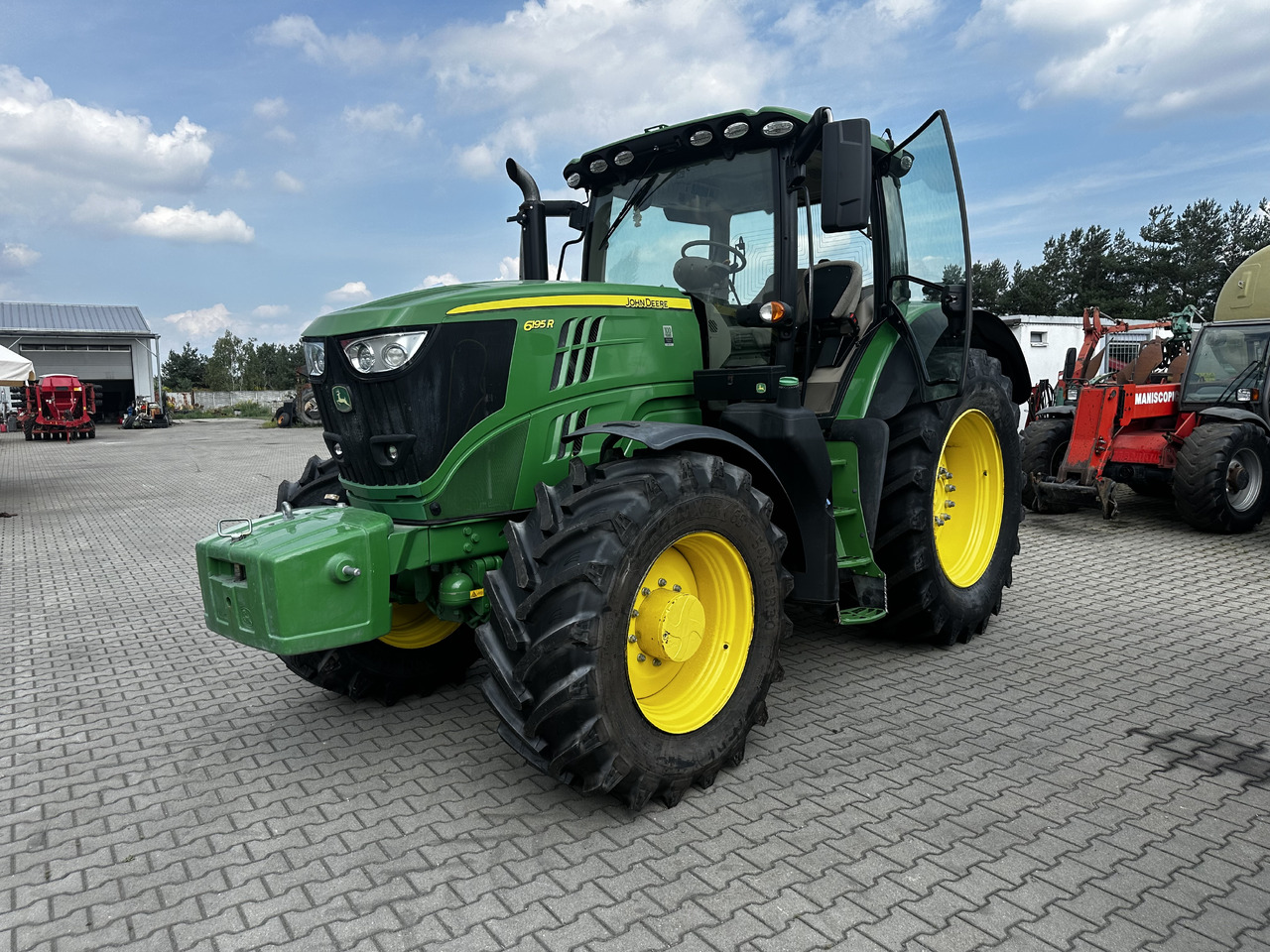 Tracteur agricole John Deere 6195R: photos 10