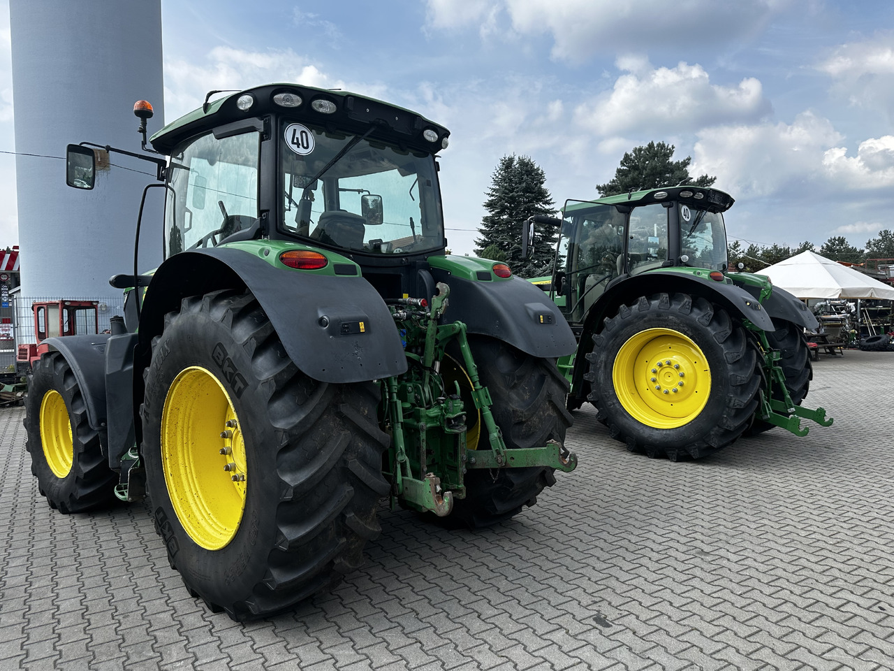 Tracteur agricole John Deere 6195R: photos 6