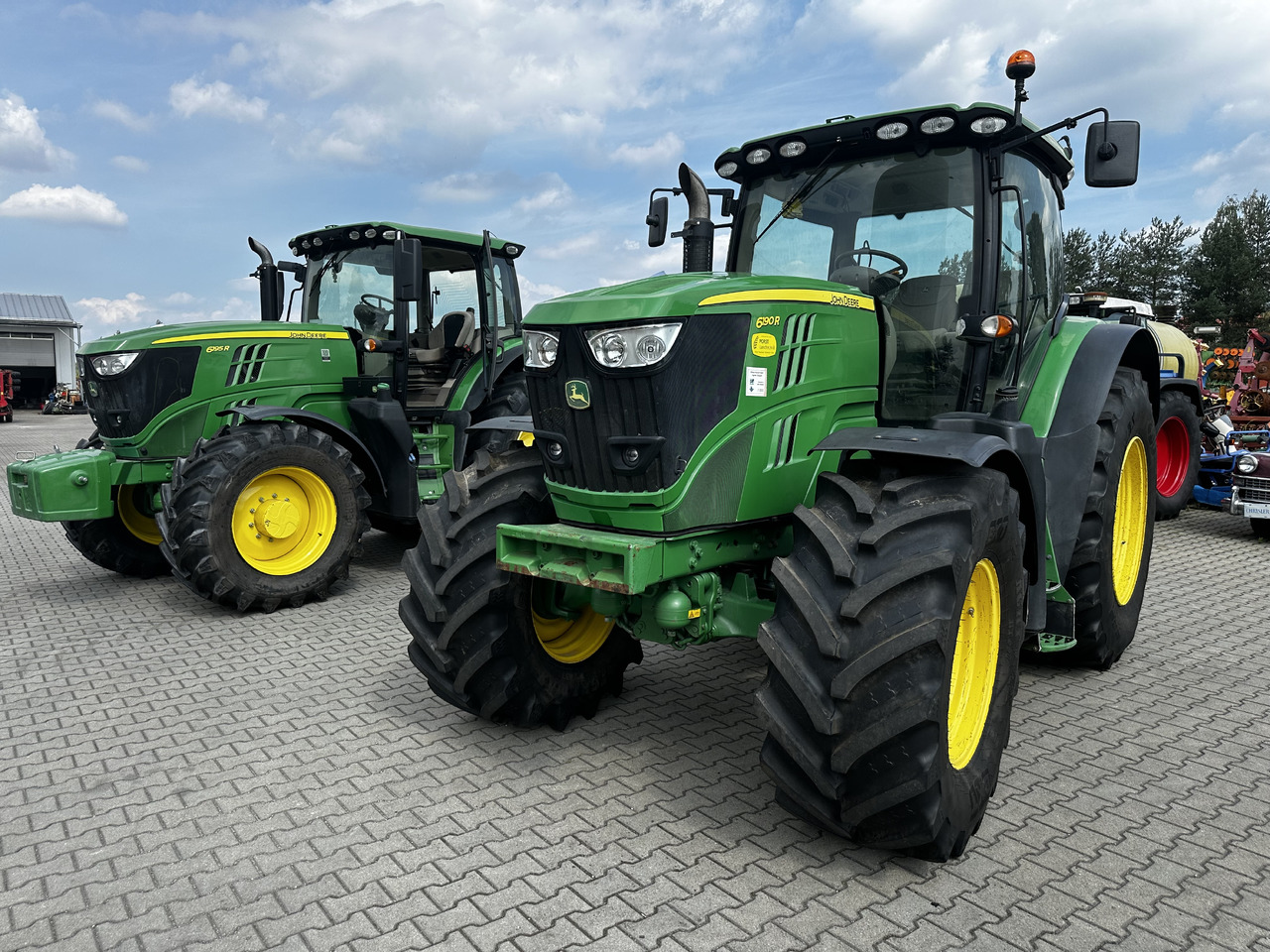 Tracteur agricole John Deere 6195R: photos 9
