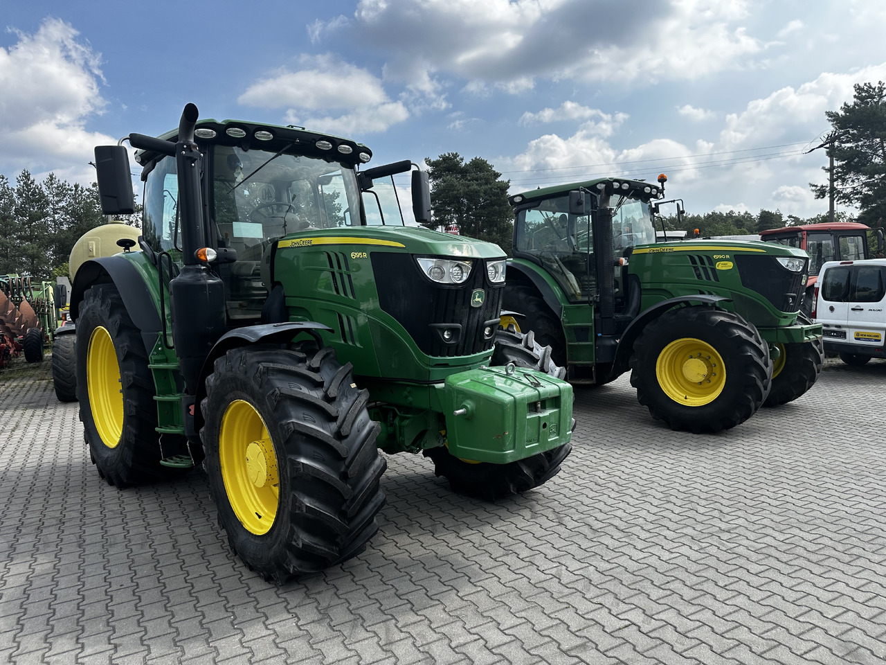 Tracteur agricole John Deere 6195R: photos 8