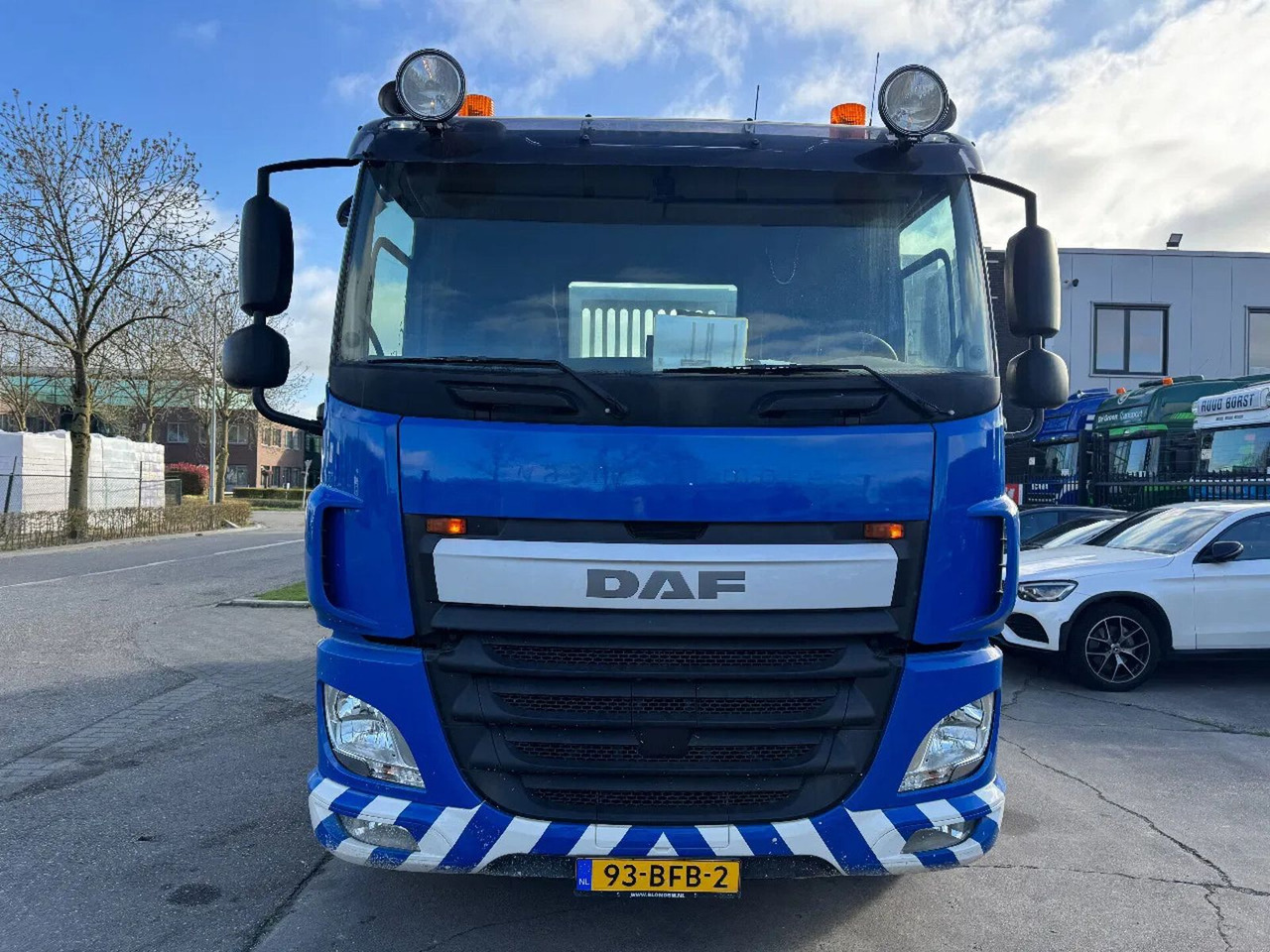Camion benne DAF CF 400 6X2 - EURO 6 + VDL P-18 + REMOTE + LIFT A: photos 7