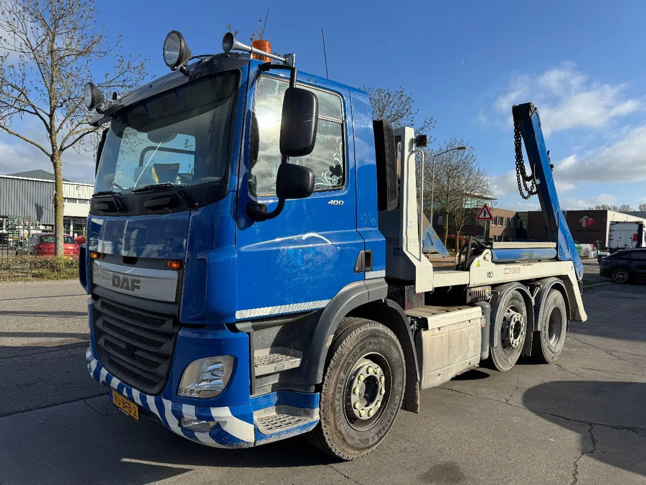Camion benne DAF CF 400 6X2 - EURO 6 + VDL P-18 + REMOTE + LIFT A: photos 6