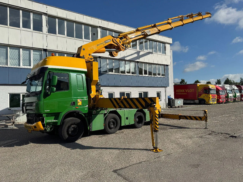 DAF CF 85.410 8X2 EURO 5 PALFINGER PK100002 + REMOTE CONTROL TÜV TILL 01-2026 - Camion grue: photos 2 DAF CF 85.410 8X2 EURO 5 PALFINGER PK100002 + REMOTE CONTROL TÜV TILL 01-2026 - Camion grue: photos 2