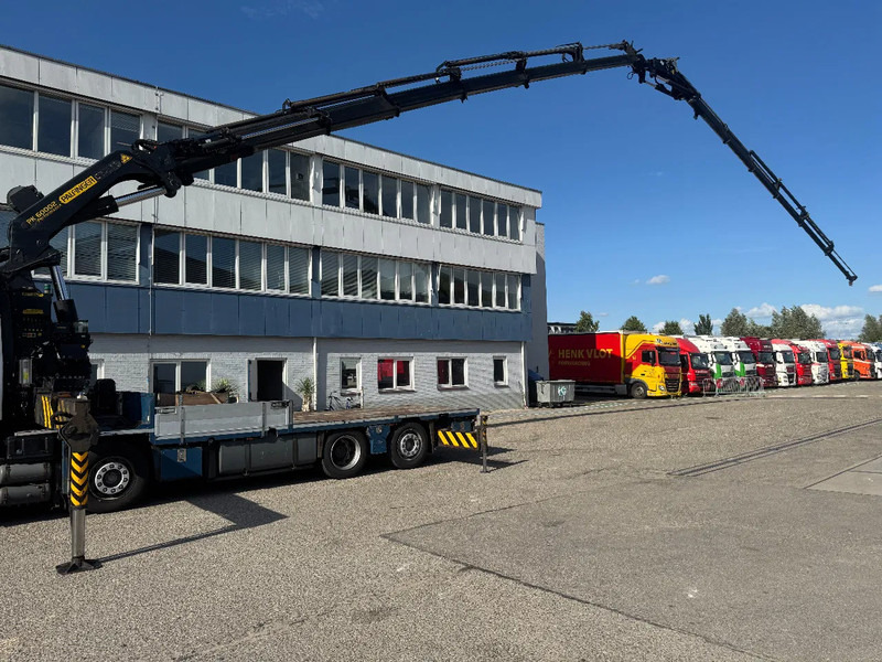 DAF CF 85.410 8X2 EURO 5 PALFINGER PK60002 + FLY JIB + REMOTE + TWISTLOCKS - Camion plateau, Camion grue: photos 3 DAF CF 85.410 8X2 EURO 5 PALFINGER PK60002 + FLY JIB + REMOTE + TWISTLOCKS - Camion plateau, Camion grue: photos 3
