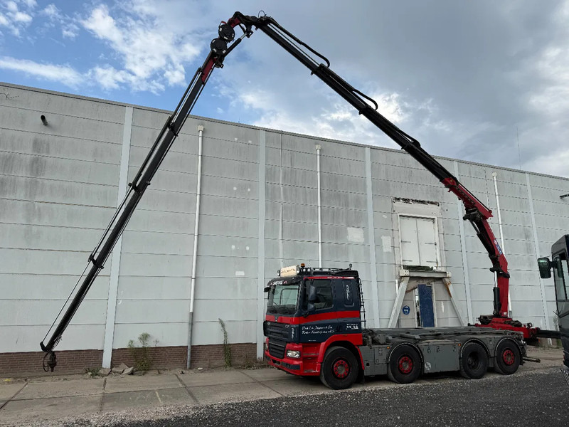 DAF CF 85.460 8X2 + YEAR 2016 HMF CRANE 2620-K4 + FLYJIB + WINCH + REMOTE - Camion - système de câble, Camion grue: photos 5 DAF CF 85.460 8X2 + YEAR 2016 HMF CRANE 2620-K4 + FLYJIB + WINCH + REMOTE - Camion - système de câble, Camion grue: photos 5
