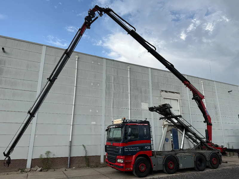 DAF CF 85.460 8X2 + YEAR 2016 HMF CRANE 2620-K4 + FLYJIB + WINCH + REMOTE - Camion - système de câble, Camion grue: photos 3 DAF CF 85.460 8X2 + YEAR 2016 HMF CRANE 2620-K4 + FLYJIB + WINCH + REMOTE - Camion - système de câble, Camion grue: photos 3