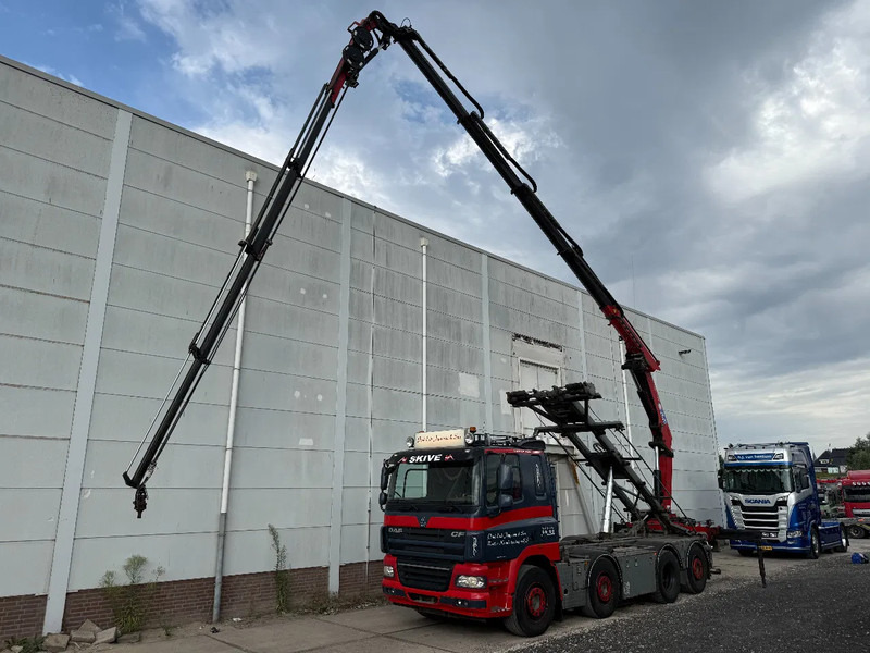 DAF CF 85.460 8X2 + YEAR 2016 HMF CRANE 2620-K4 + FLYJIB + WINCH + REMOTE - Camion - système de câble, Camion grue: photos 1 DAF CF 85.460 8X2 + YEAR 2016 HMF CRANE 2620-K4 + FLYJIB + WINCH + REMOTE - Camion - système de câble, Camion grue: photos 1