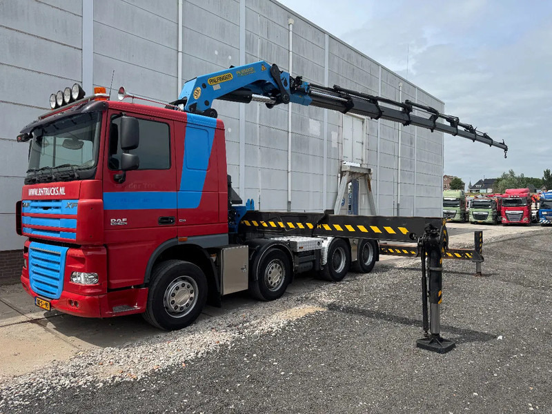 DAF XF 105.460 8X4 PALFINGER PK78002+ REMOTE CONTROL HUB REDUCTION TÜV TILL 03-2026 - Camion grue: photos 1 DAF XF 105.460 8X4 PALFINGER PK78002+ REMOTE CONTROL HUB REDUCTION TÜV TILL 03-2026 - Camion grue: photos 1