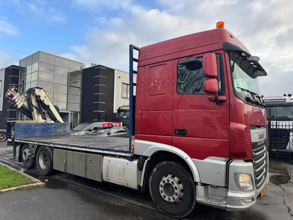 DAF XF 510 6X2 EURO 6 + HIAB 166 HI PRO + REMOTE CON - Camion plateau, Camion grue: photos 5 DAF XF 510 6X2 EURO 6 + HIAB 166 HI PRO + REMOTE CON - Camion plateau, Camion grue: photos 5