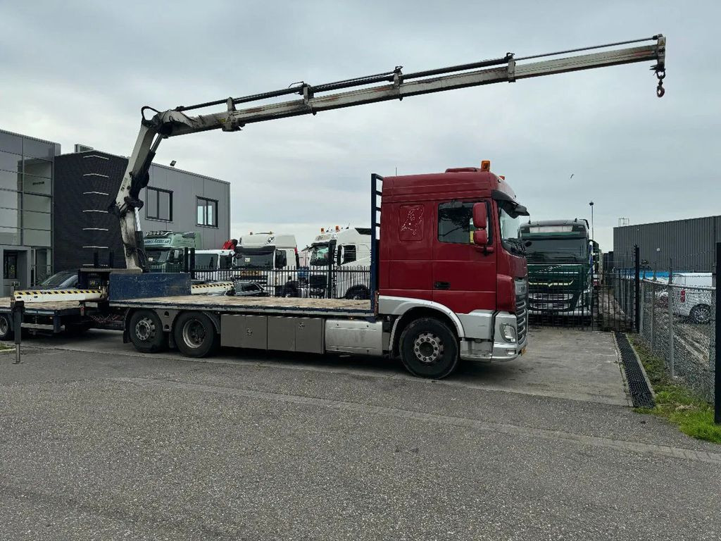 DAF XF 510 6X2 EURO 6 + HIAB 166 HI PRO + REMOTE CON - Camion grue, Camion plateau: photos 5 DAF XF 510 6X2 EURO 6 + HIAB 166 HI PRO + REMOTE CON - Camion grue, Camion plateau: photos 5