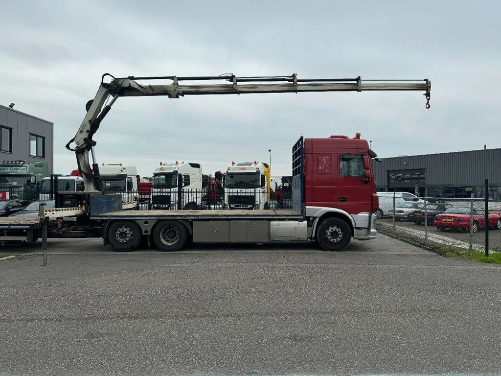 DAF XF 510 6X2 EURO 6 + HIAB 166 HI PRO + REMOTE CON - Camion grue, Camion plateau: photos 1 DAF XF 510 6X2 EURO 6 + HIAB 166 HI PRO + REMOTE CON - Camion grue, Camion plateau: photos 1