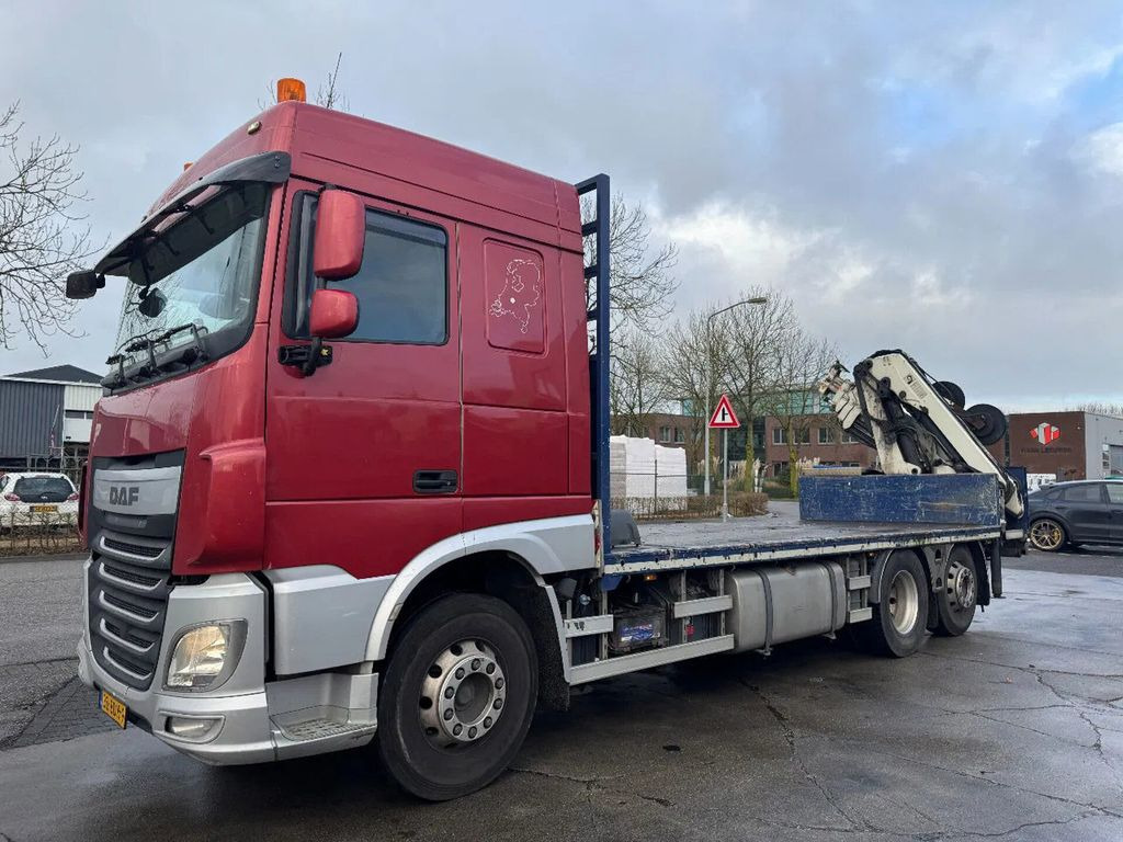 DAF XF 510 6X2 EURO 6 + HIAB 166 HI PRO + REMOTE CON - Camion grue, Camion plateau: photos 3 DAF XF 510 6X2 EURO 6 + HIAB 166 HI PRO + REMOTE CON - Camion grue, Camion plateau: photos 3