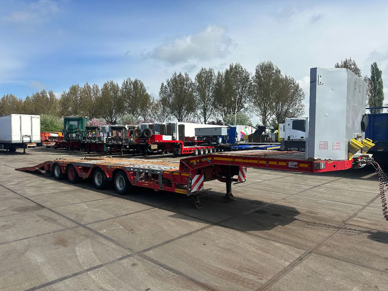 Faymonville F-S44-1AAA 4 AXLE, 2 STEERING AXLE, 7.9 METER EXTENADABLE DOUBLE RAMPS - Semi-remorque surbaissé: photos 3 Faymonville F-S44-1AAA 4 AXLE, 2 STEERING AXLE, 7.9 METER EXTENADABLE DOUBLE RAMPS - Semi-remorque surbaissé: photos 3