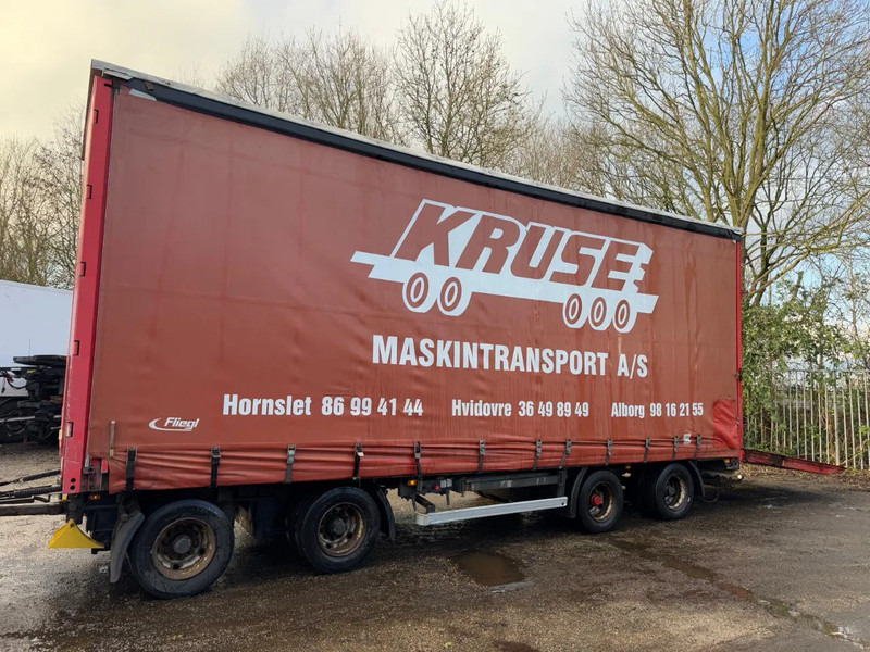 Fliegl VPS 320 HYDRAULIC RAMP 3,15 M 4X BPW AXLE UOPLYST - Remorque rideaux coulissants: photos 2 Fliegl VPS 320 HYDRAULIC RAMP 3,15 M 4X BPW AXLE UOPLYST - Remorque rideaux coulissants: photos 2