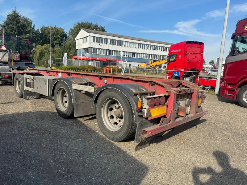 Floor FLA 3-101 3X BPW AXLE APK TÜV TILL 06-2026 - Remorque porte-conteneur/ Caisse mobile: photos 2 Floor FLA 3-101 3X BPW AXLE APK TÜV TILL 06-2026 - Remorque porte-conteneur/ Caisse mobile: photos 2