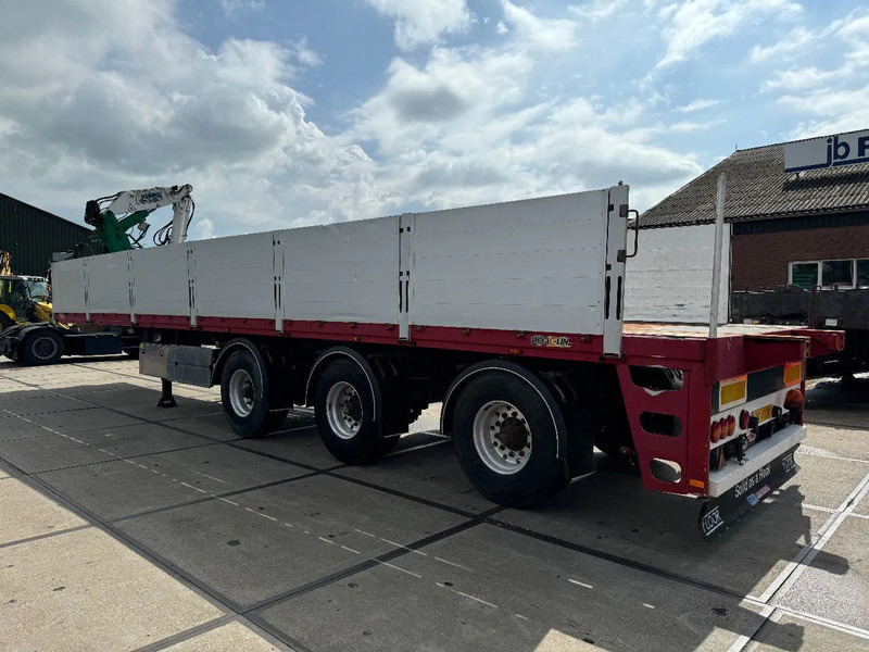 Floor FLO 18 30 S2 + KENNIS CRANE 3X STEERING AXLE - Semi-remorque plateau: photos 4 Floor FLO 18 30 S2 + KENNIS CRANE 3X STEERING AXLE - Semi-remorque plateau: photos 4