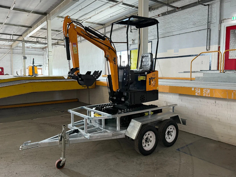 JPC HT12 + TRAILER - NEW AND UNUSED BOTH! - Mini pelle: photos 1 JPC HT12 + TRAILER - NEW AND UNUSED BOTH! - Mini pelle: photos 1
