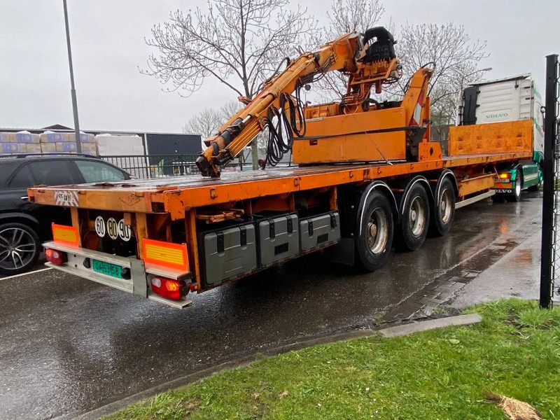 Kaiser KENNIS 14000 ROLLER CRANE HATZ ENGINE - Semi-remorque plateau: photos 2 Kaiser KENNIS 14000 ROLLER CRANE HATZ ENGINE - Semi-remorque plateau: photos 2